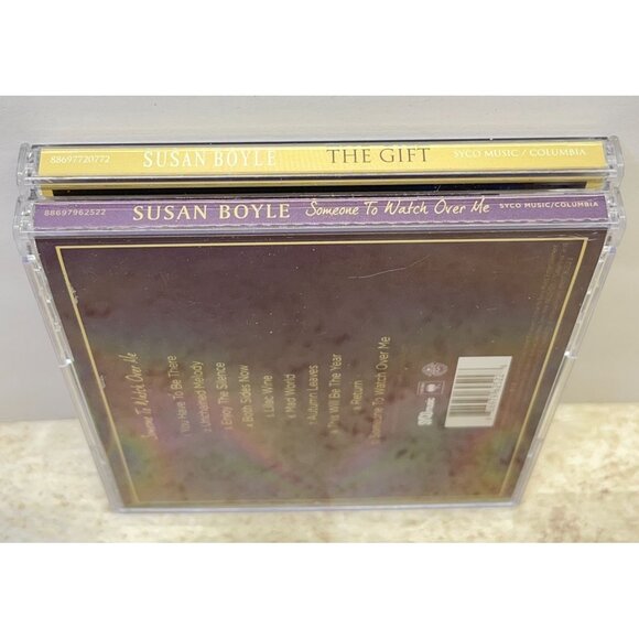 Susan Boyle CD Lot The Gift and Someone to Watch Over Me Holiday Inspirational - Picture 12 of 13